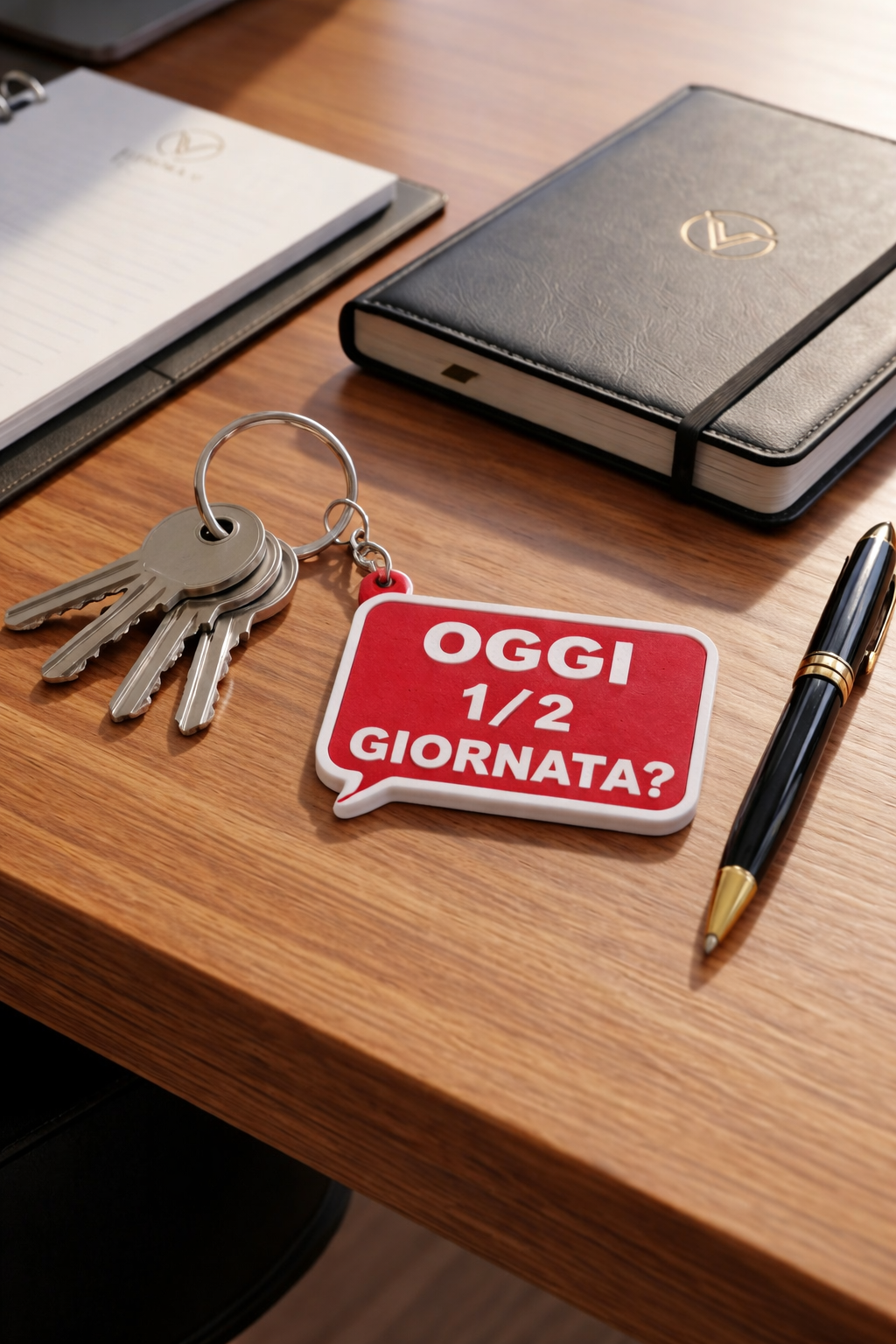 OGGI 1/2 GIORNATA? Keychain