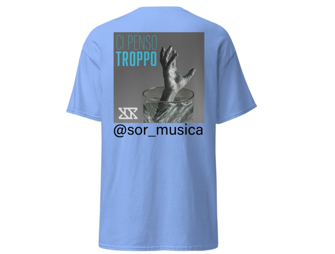 T-Shirt SOR (Fronte Logo + retro cover / custom color)