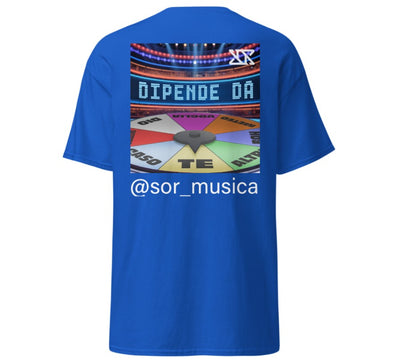 T-Shirt SOR (Fronte Logo + retro cover / custom color)