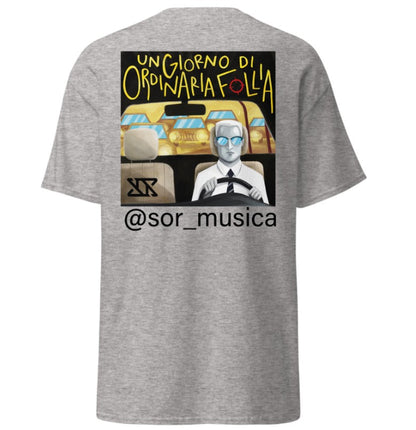 T-Shirt SOR (Fronte Logo + retro cover / custom color)