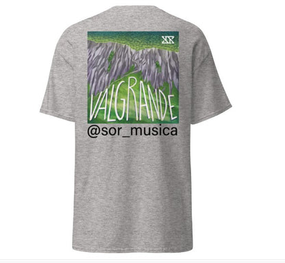 T-Shirt SOR (Fronte Logo + retro cover / custom color)